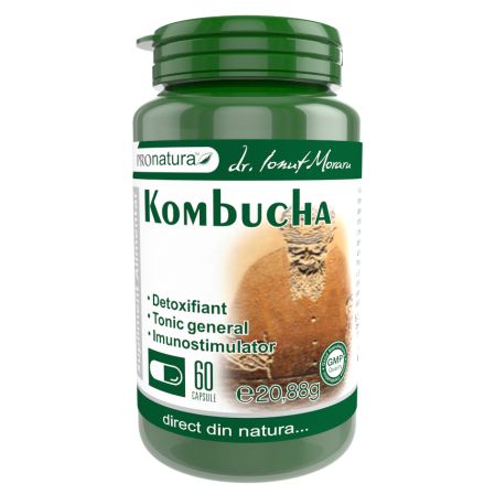 Kombucha, 60 capsule, Pro Natura