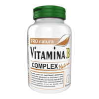 Vitamina B Complex Natural, 60 capsule, Pro Natura