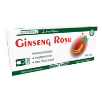 Ginseng Rosu, 30 capsule, Pro Natura