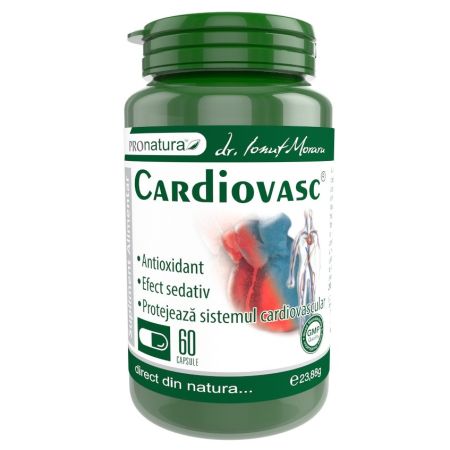 Cardiovasc, 60 capsule, Pro Natura