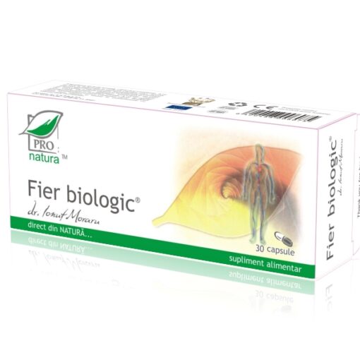 Fier Biologic, 30 capsule, Pro Natura