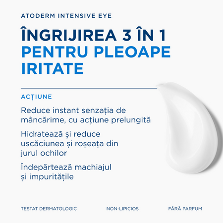 Crema pentru pleoape si conturul ochilor Atoderm Intensive, 100 ml, derma 751769