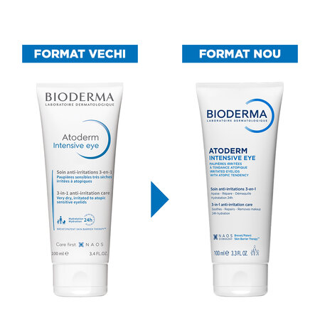Crema pentru pleoape si conturul ochilor Atoderm Intensive, 100 ml, derma 751782