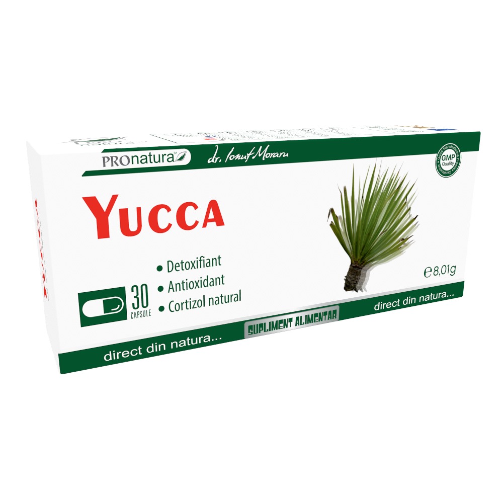 Yucca, 30 capsule, Pro Natura