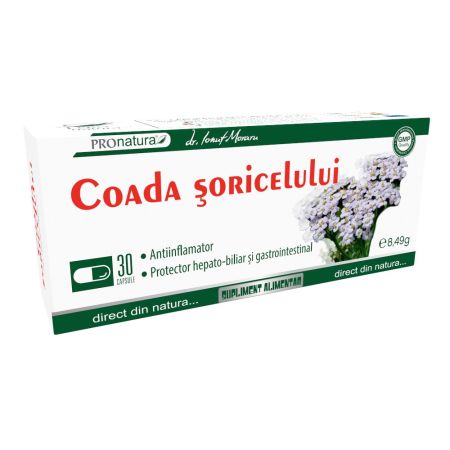 Coada Soricelului, 30 capsule, Pro Natura