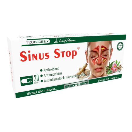 Sinus Stop, 30 capsule, Pro Natura