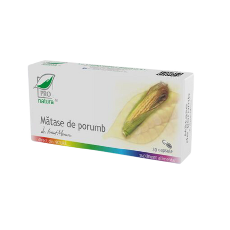 Matase de porumb, 30 capsule, Pro Natura