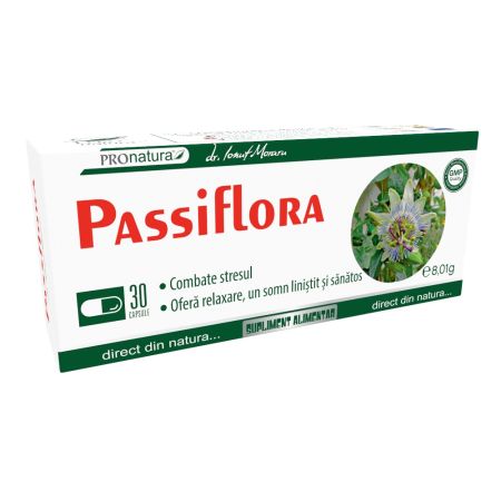 Passiflora, 30 capsule, Pro Natura