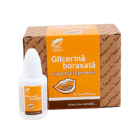 Glicerina Boraxata cu grapefruit si propolis, 15 ml, Pro Natura