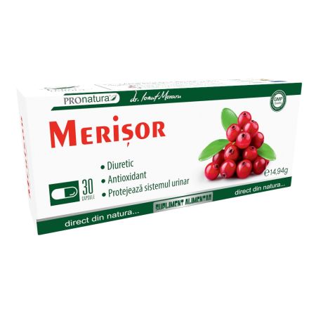 Merisor, 30 capsule, Pro Natura