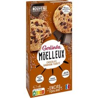 Biscuiti cu pepite de ciocolata si hrisca, 138g, Gerlinea