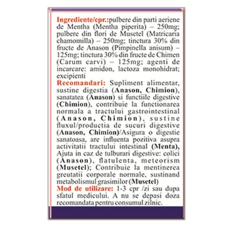 Prodigest, 40 comprimate, Elidor 706598