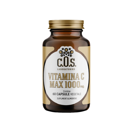 Vitamina C Max 1000 mg, 60 capsule, COS Laboratories