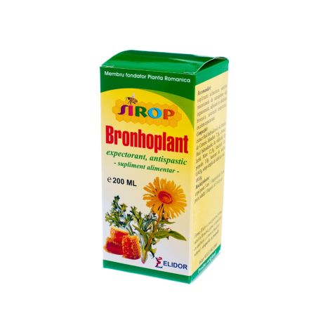 Bronhoplant Sirop, 200ml, Elidor 647384