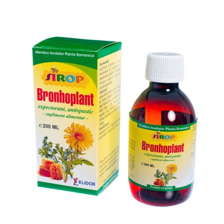 Bronhoplant Sirop, 200ml, Elidor 647385