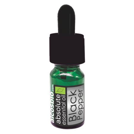 Ulei esential de piper negru, 5 ml, Alcos Bioprod