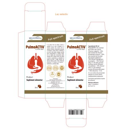 PulmoActiv by Ovidiu Bojor, 30 ml, Medicinas 713986