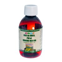Sirop coji de nuca, pin si ridiche neagra, 200 ml, Elidor