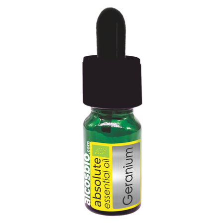 Ulei esential de geranium, 5 ml, Alcos Bioprod