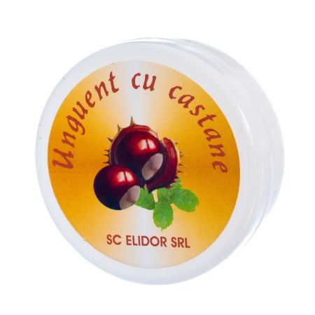 Unguent cu castane, 50 g, Elidor