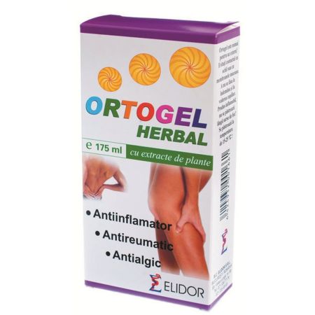 Gel cu extract de plante Ortogel Herba, 175 ml, Elidor