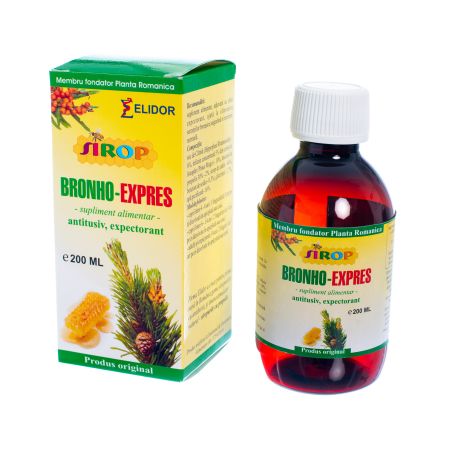 Sirop Bronho-Express, 200 ml, Elidor 647414