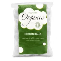 Bile din bumbac organic, 100 bucati, Simply Gentle Organic