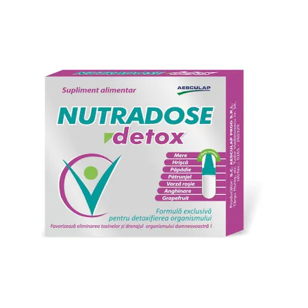 Nutradose detox, 7 fiole, Aesculap