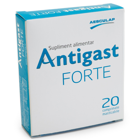 Antigast forte, 20 comprimate, Aesculap