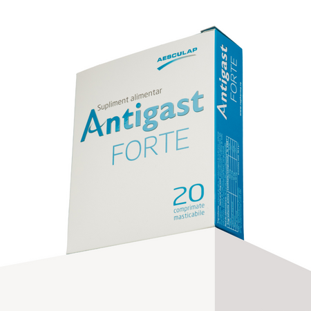 Antigast Forte, 20 comprimate masticabile, Aesculap 726818