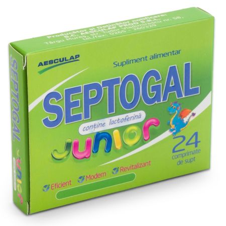 Septogal junior, 24 comprimate, Aesculap