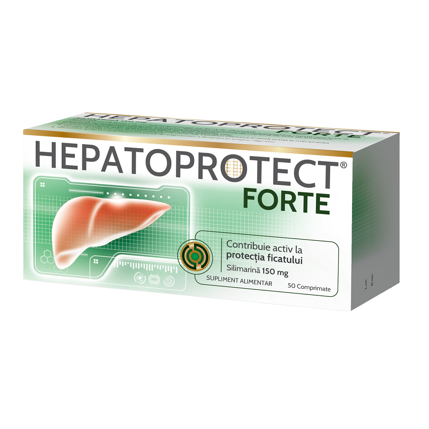 Hepatoprotect Forte, 50 comprimate, Biofarm