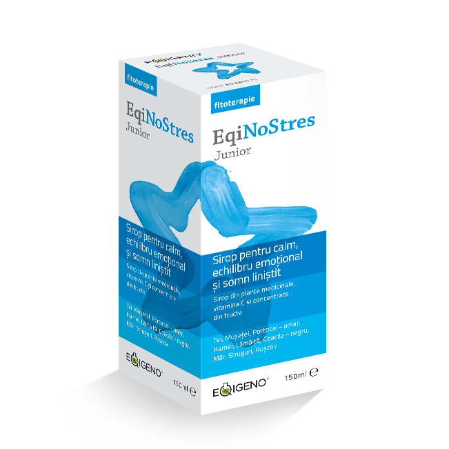 EqiNoStres Junior Sirop, 150 ml, Eqigeno