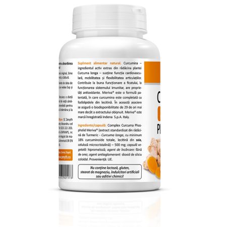 Curcumin with Meriva, 60 capsule, Zenyth 700779