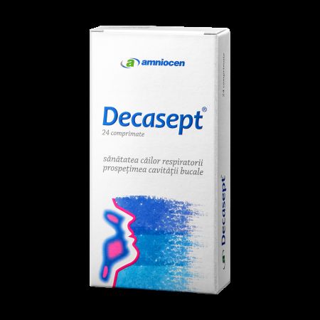 Decasept, 24 comprimate, Amniocen