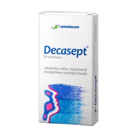 Decasept, 24 comprimate, Amniocen
