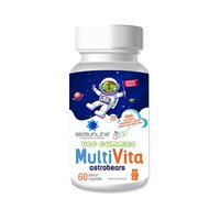 Jeleuri pentru copii Multi Vita Astrobears, 60 bucati, BioSunLine