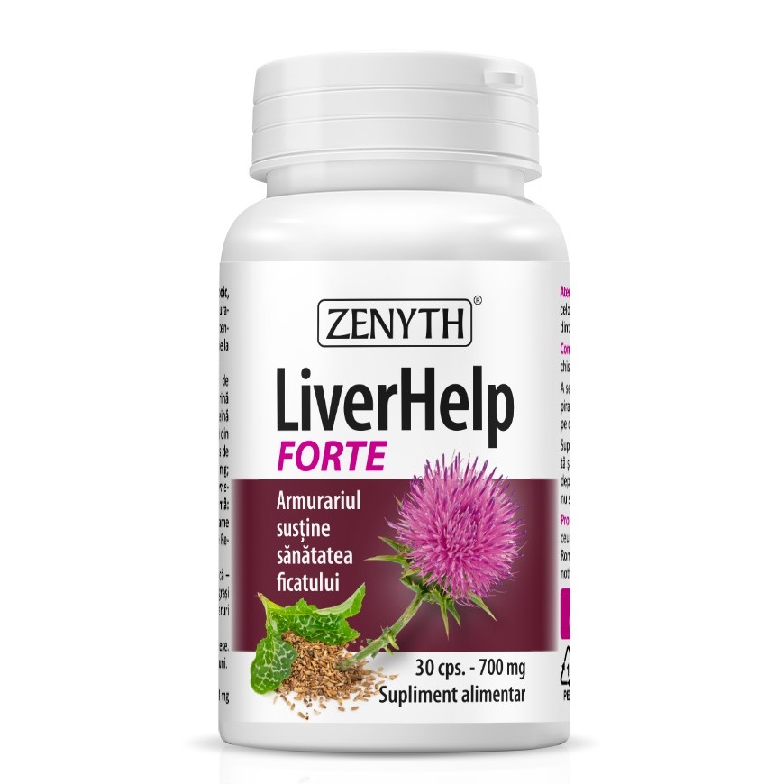 LiverHelp Forte, 700 mg, 30 capsule, Zenyth