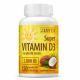 Super Vitamina D3 cu ulei de cocos, 2000UI, 120 capsule, Zenyth 522937