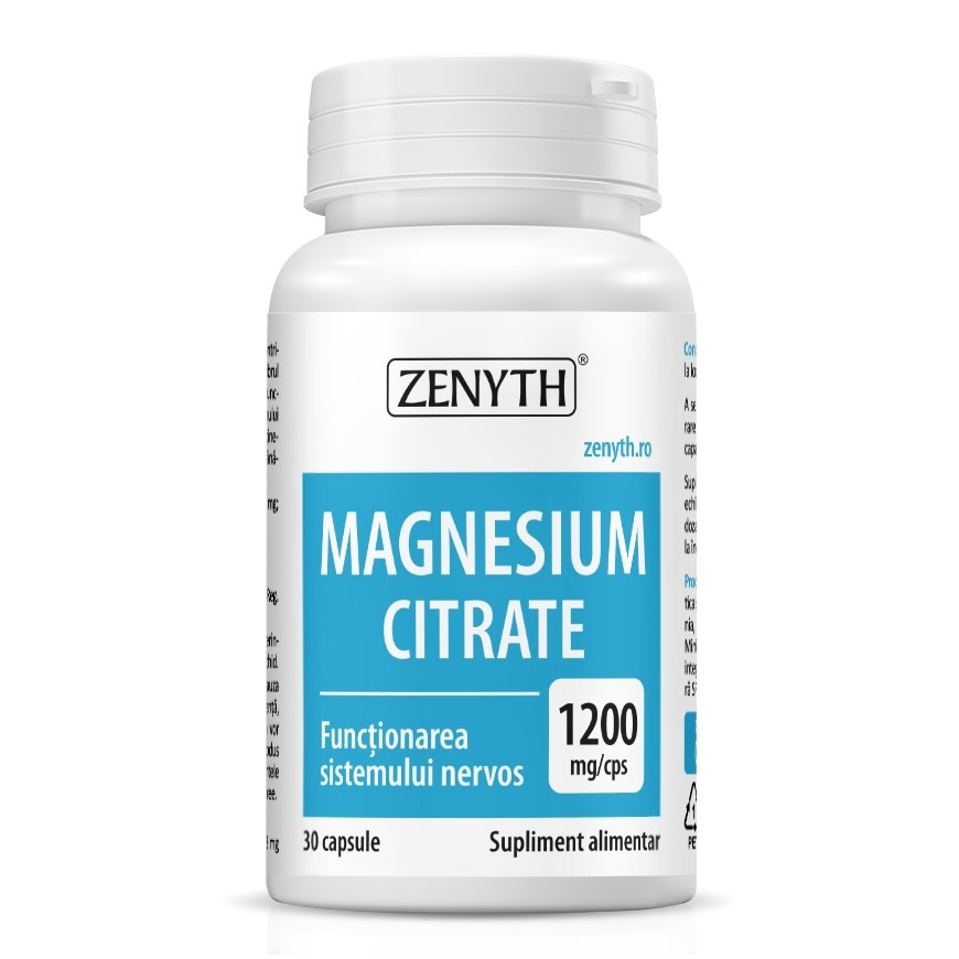 Magnesium Citrate, 30 capsule, Zenyth