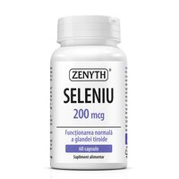 Seleniu, 200 mcg, 60 capsule, Zenyth