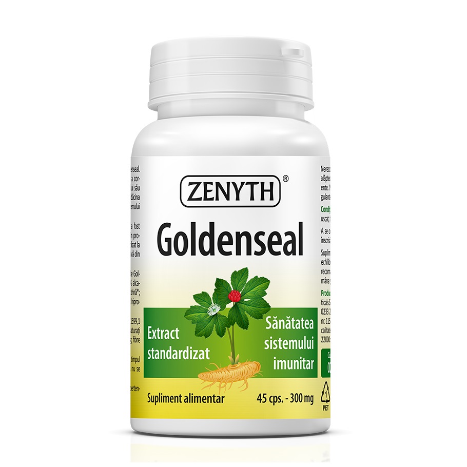 Goldenseal, 300 mg, 45 capsule, Zenyth