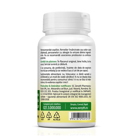 Goldenseal, 300 mg, 45 capsule, Zenyth 619452