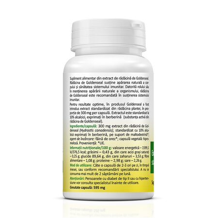 Goldenseal, 300 mg, 45 capsule, Zenyth 619451