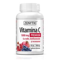 Vitamina C Premium, 1000 mg, 60 capsule, Zenyth