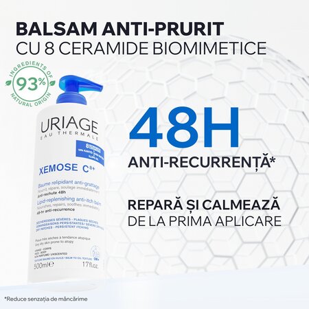 Balsam pentru piele uscata Xemose C8+, 500 ml, Uriage 696971