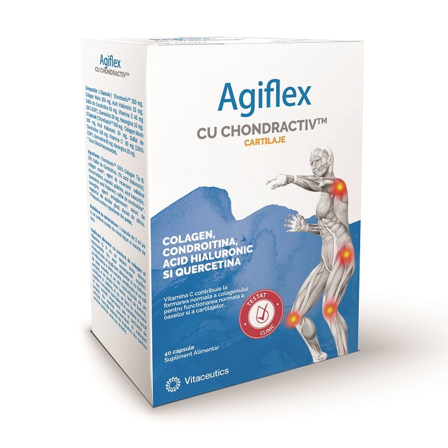 Agiflex, 40 capsule, Vitaceutics : Farmacia Tei online