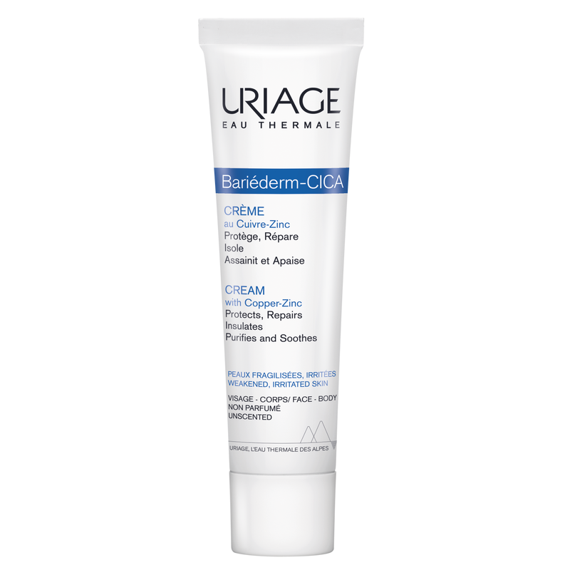 Crema reparatoare Bariederm Cica, 40 ml, Uriage