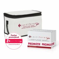 Pachet Lactiferon Plus, 20 + 20 comprimate + geanta frigorifica, Solartium