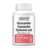 Glucosamine, Chondroitin, Hyaluronic Acid, 60 capsule, Zenyth